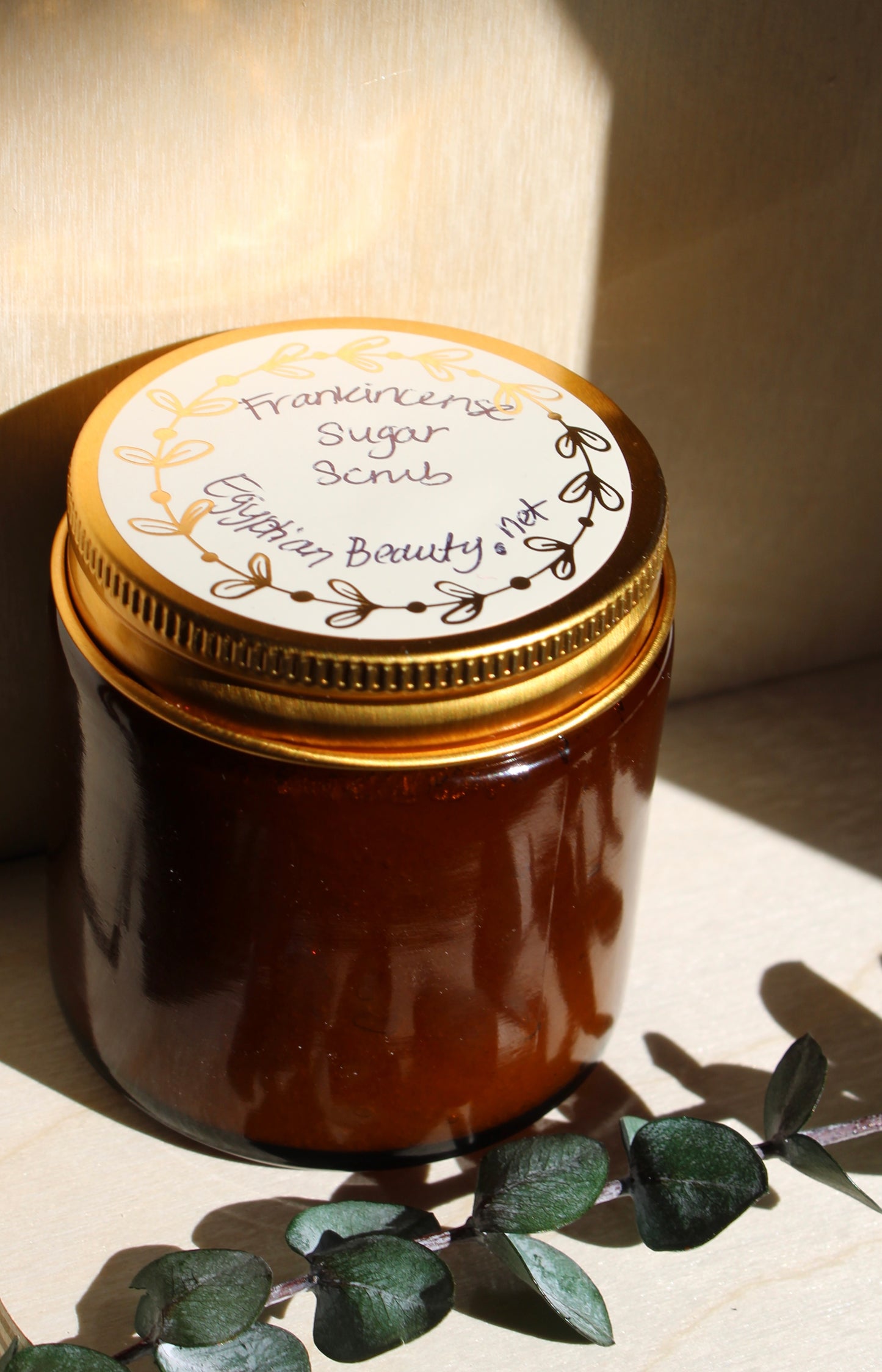 Organic Frankincense Sugar Body Scrub