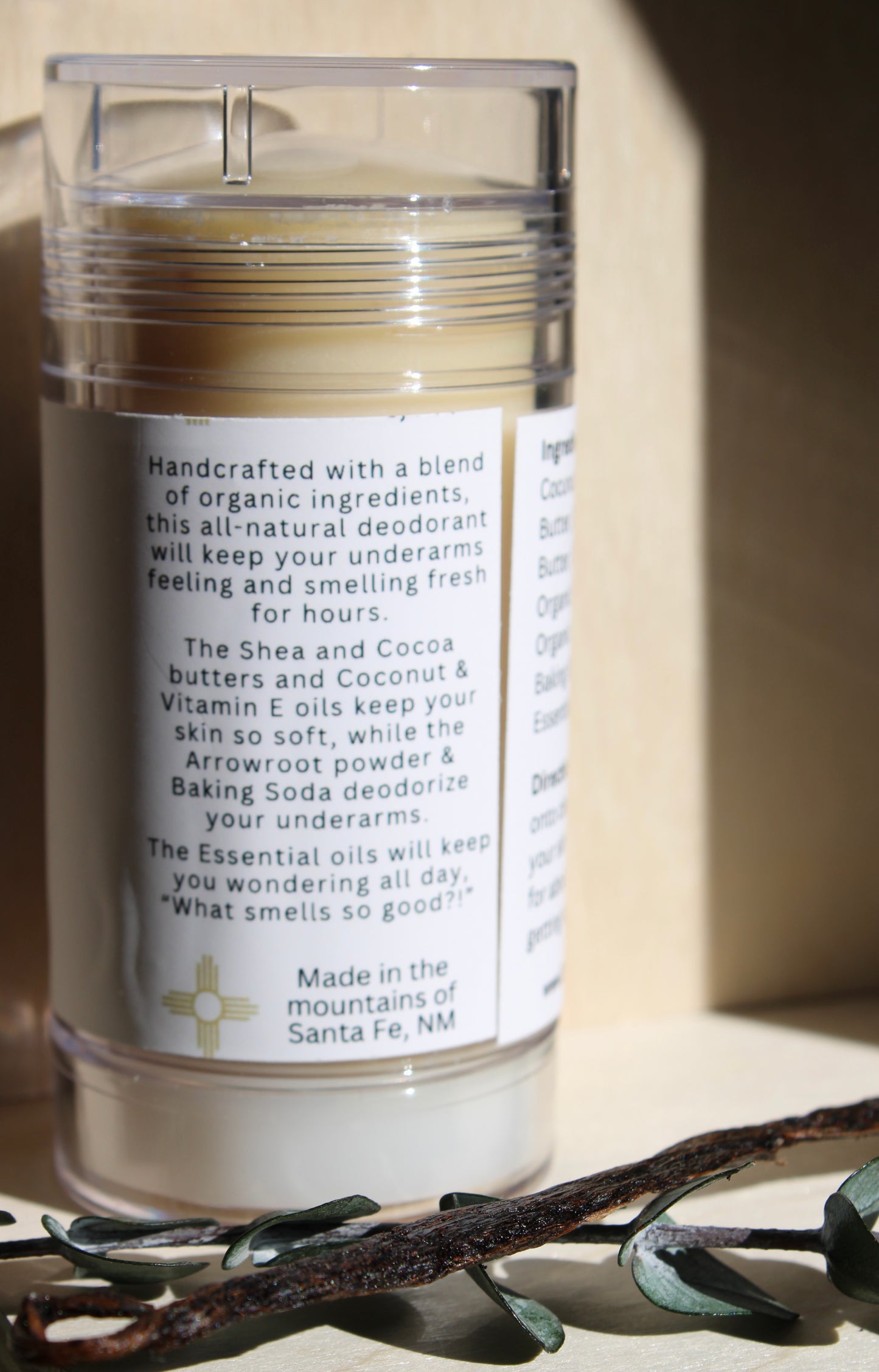 Natural Deodorant