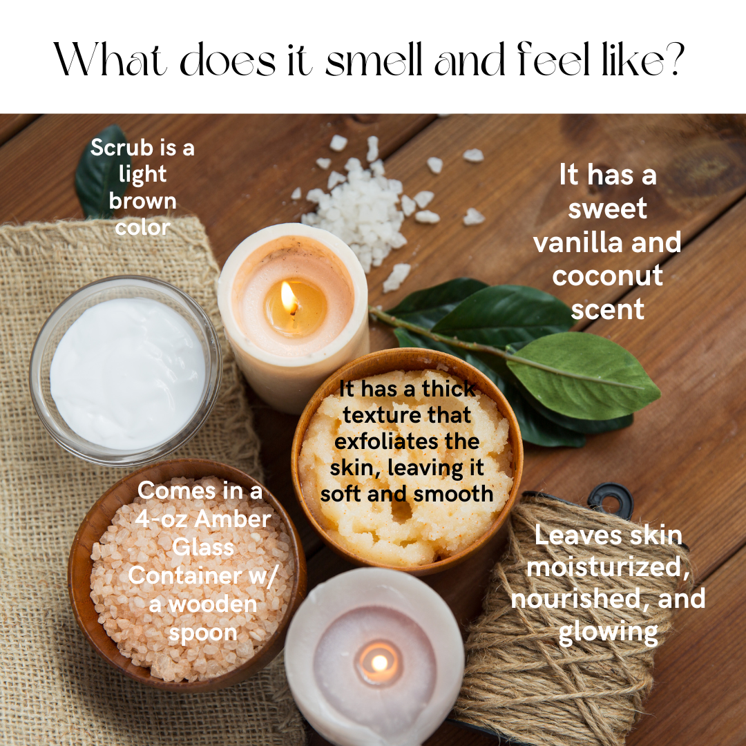 Organic Frankincense Sugar Body Scrub