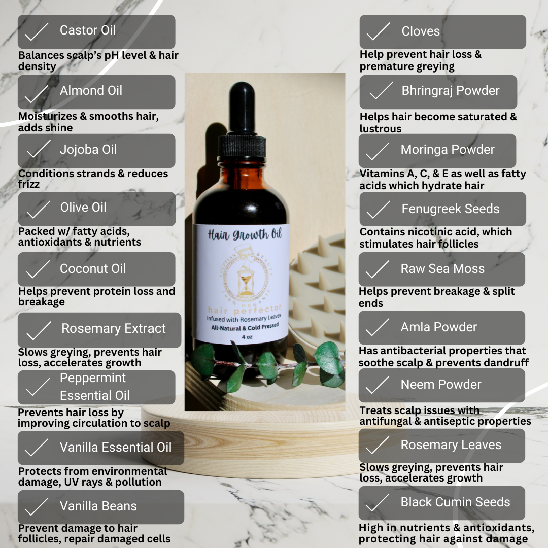 Organic Hair Growth Oil