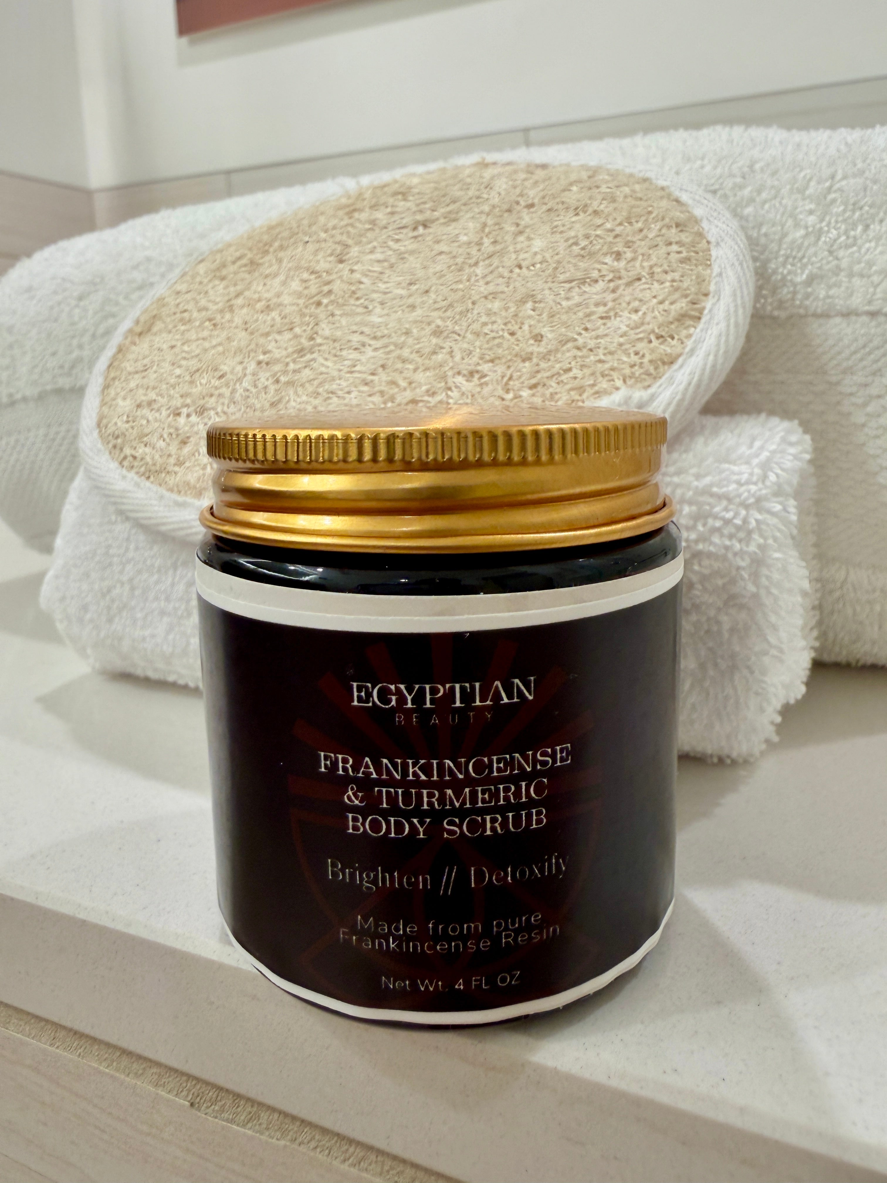 Egyptian Beauty Turmeric and Frankincense Body Scrub