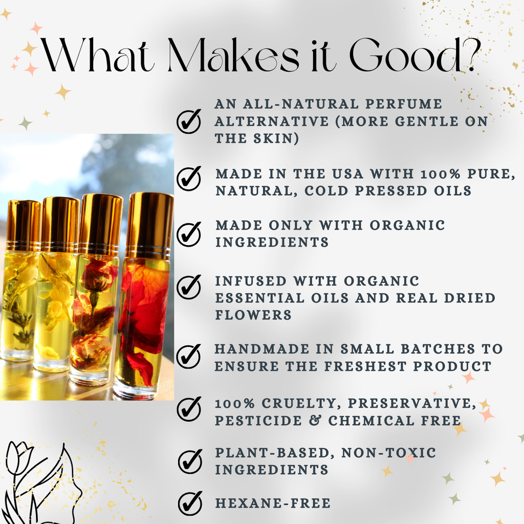 Organic Roll-On Perfume Oil