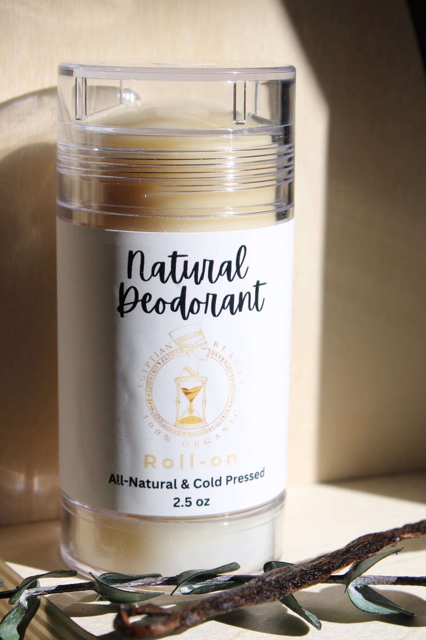 Organic Natural Deodorant 2.5 oz