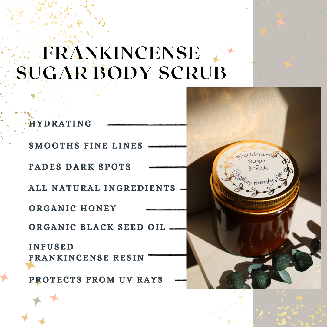 Organic Frankincense Sugar Body Scrub